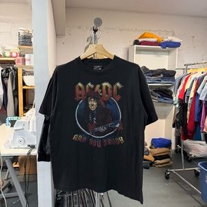 2008 AC/DC Tour Band T-shirt in Black